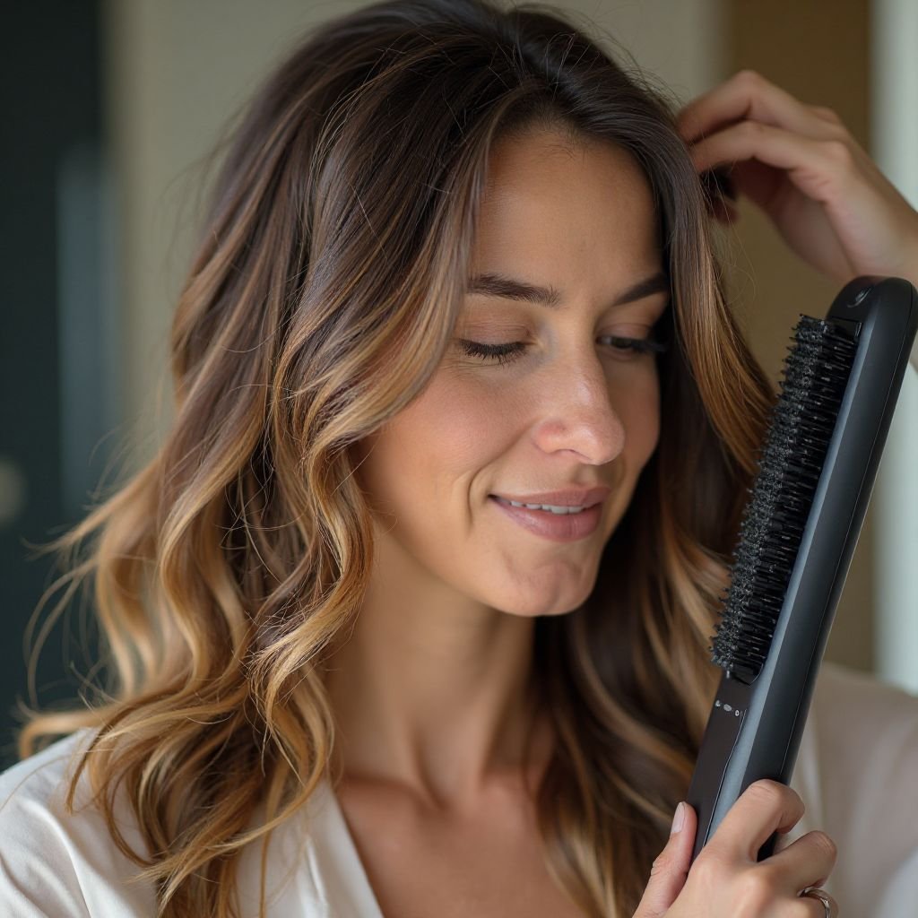 best hair straightening brush - Illustration 2