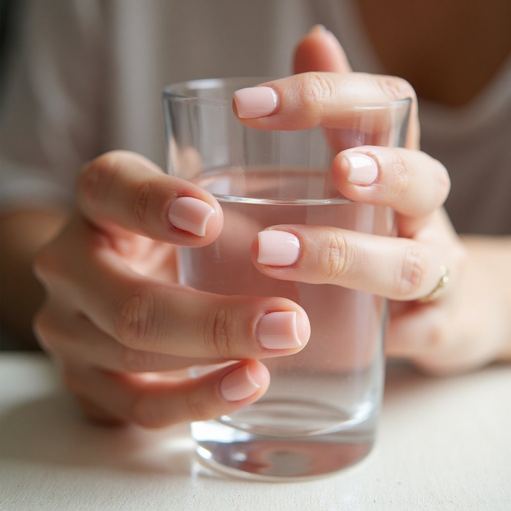 gel polish in action