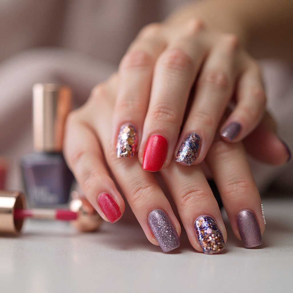 nail polish in action