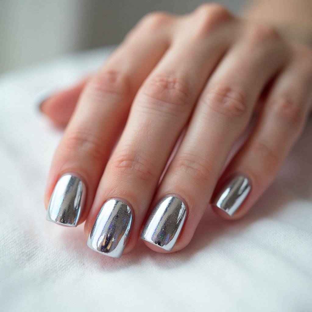 chrome polish in action