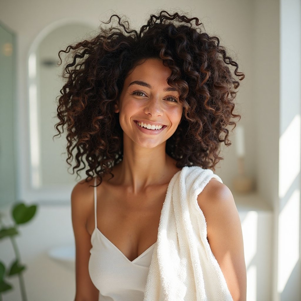 best hair towel for curly hair - Illustration 3