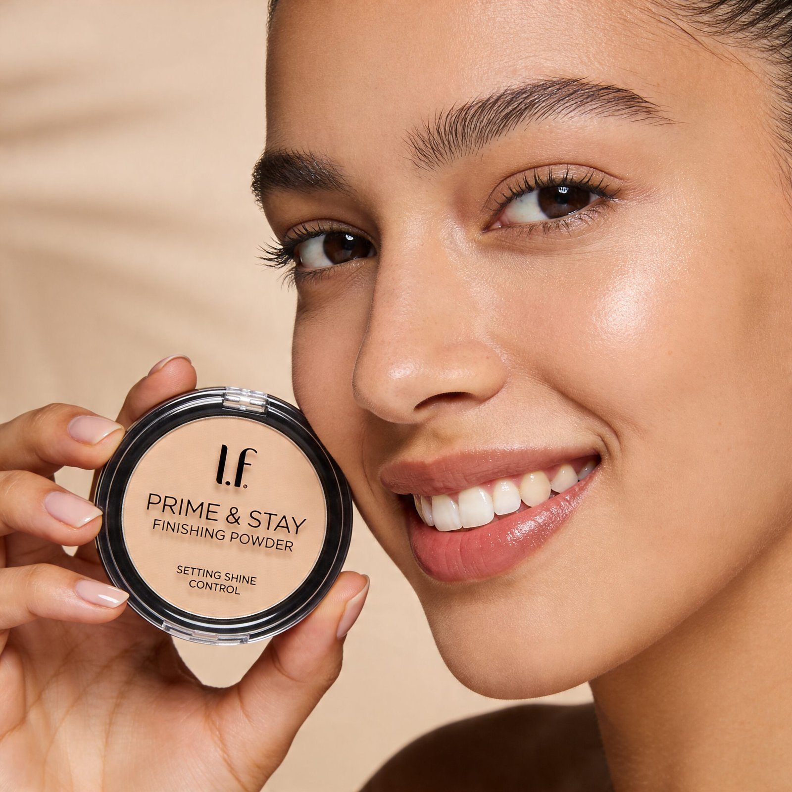 finishing powder in action