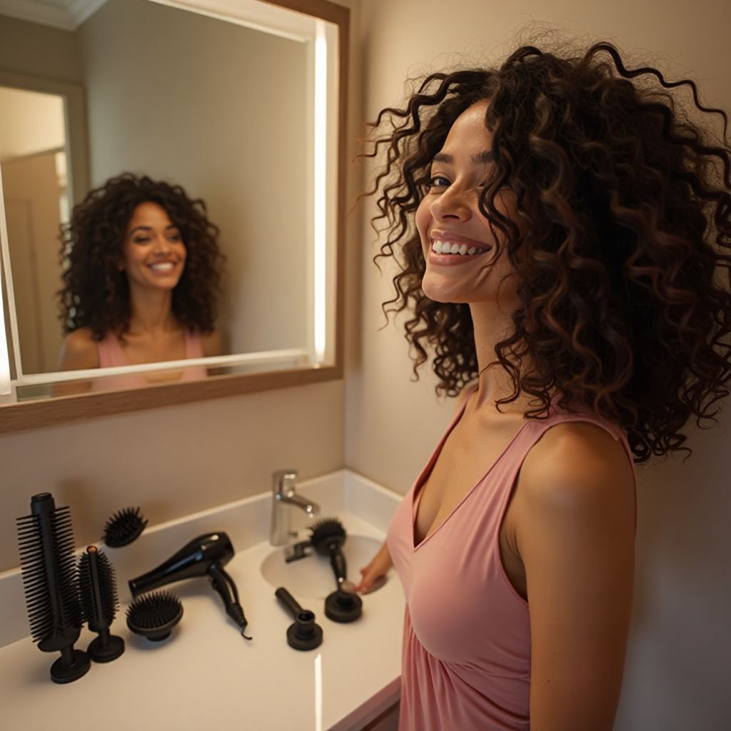 best hair diffuser for curly hair - Illustration 3