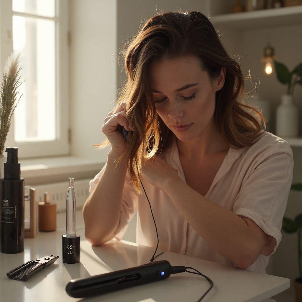 best flat iron for thin hair - Illustration 2