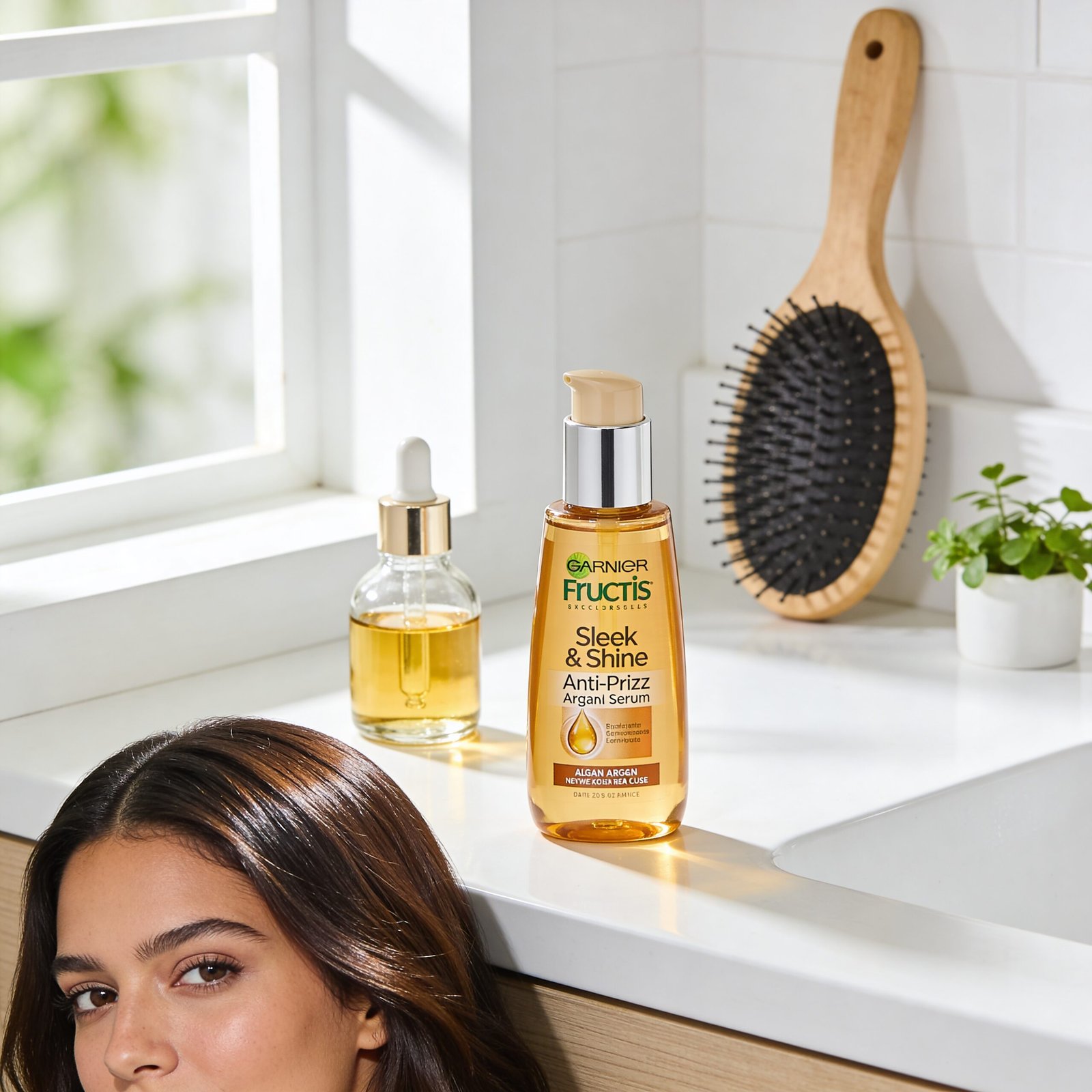 anti frizz product view