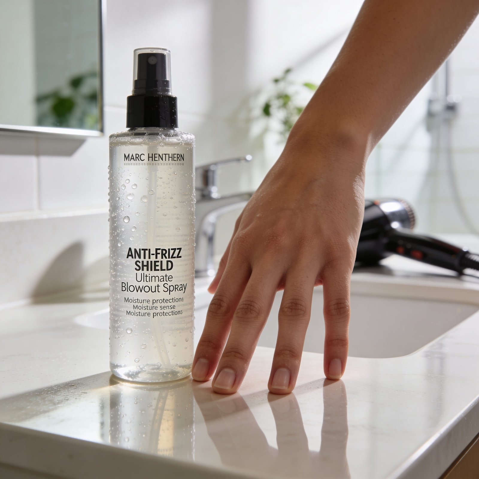 anti frizz product view