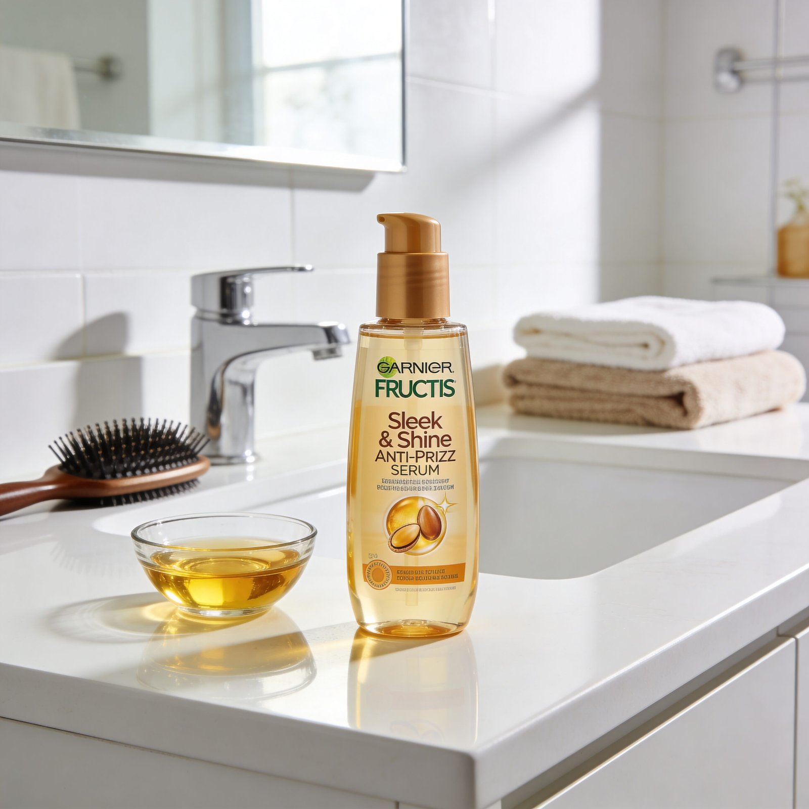 anti frizz product view