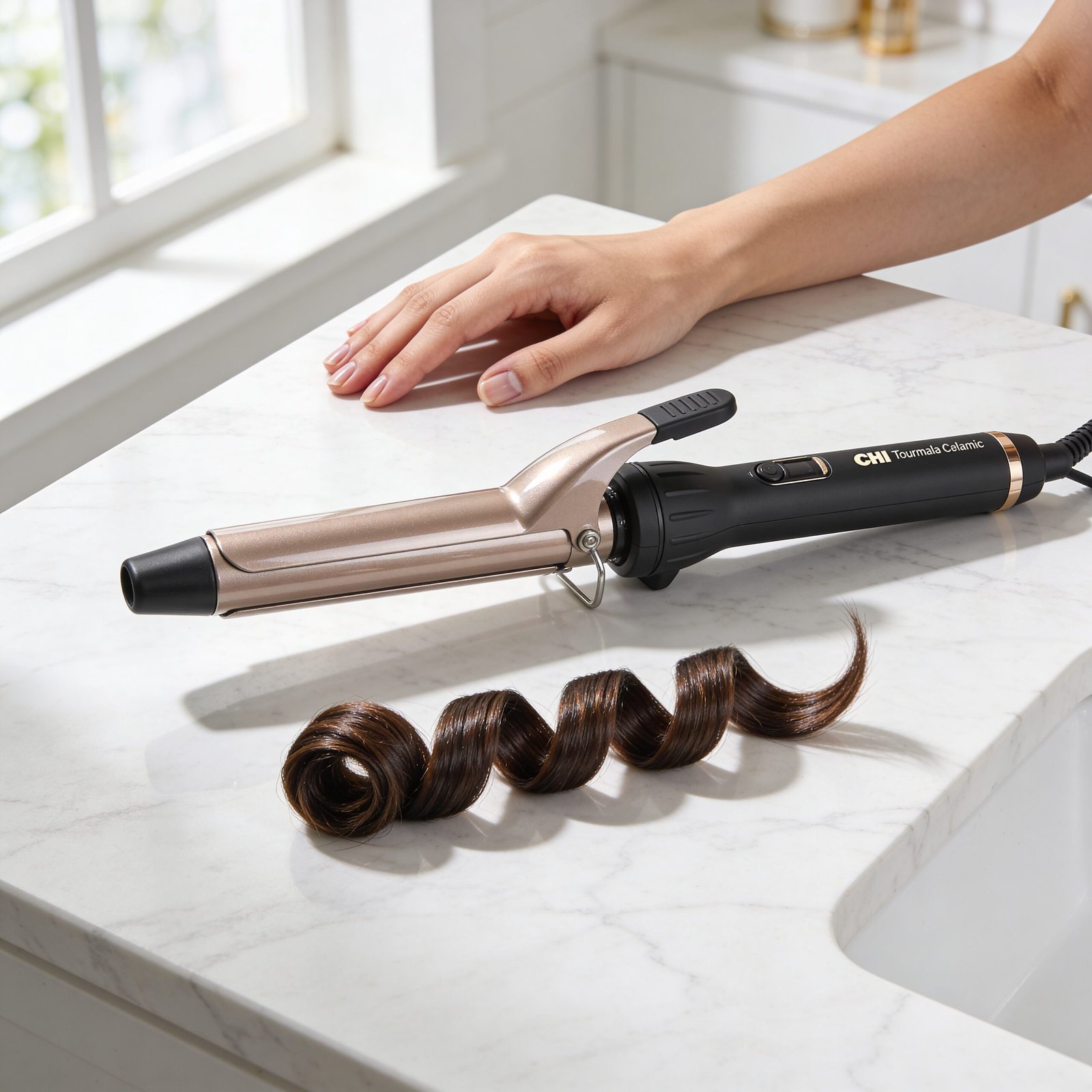 ceramic curling product view