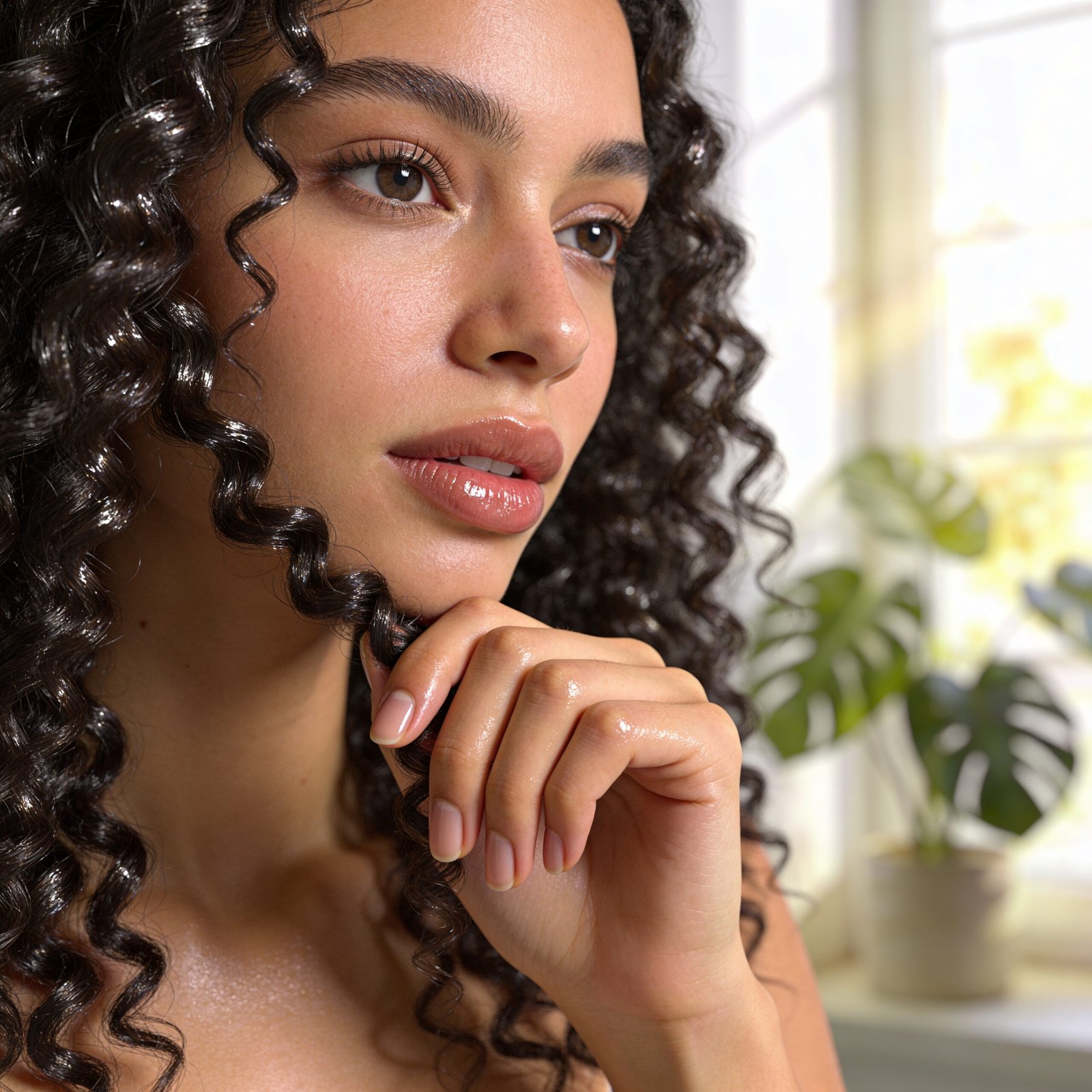 curl gel in action