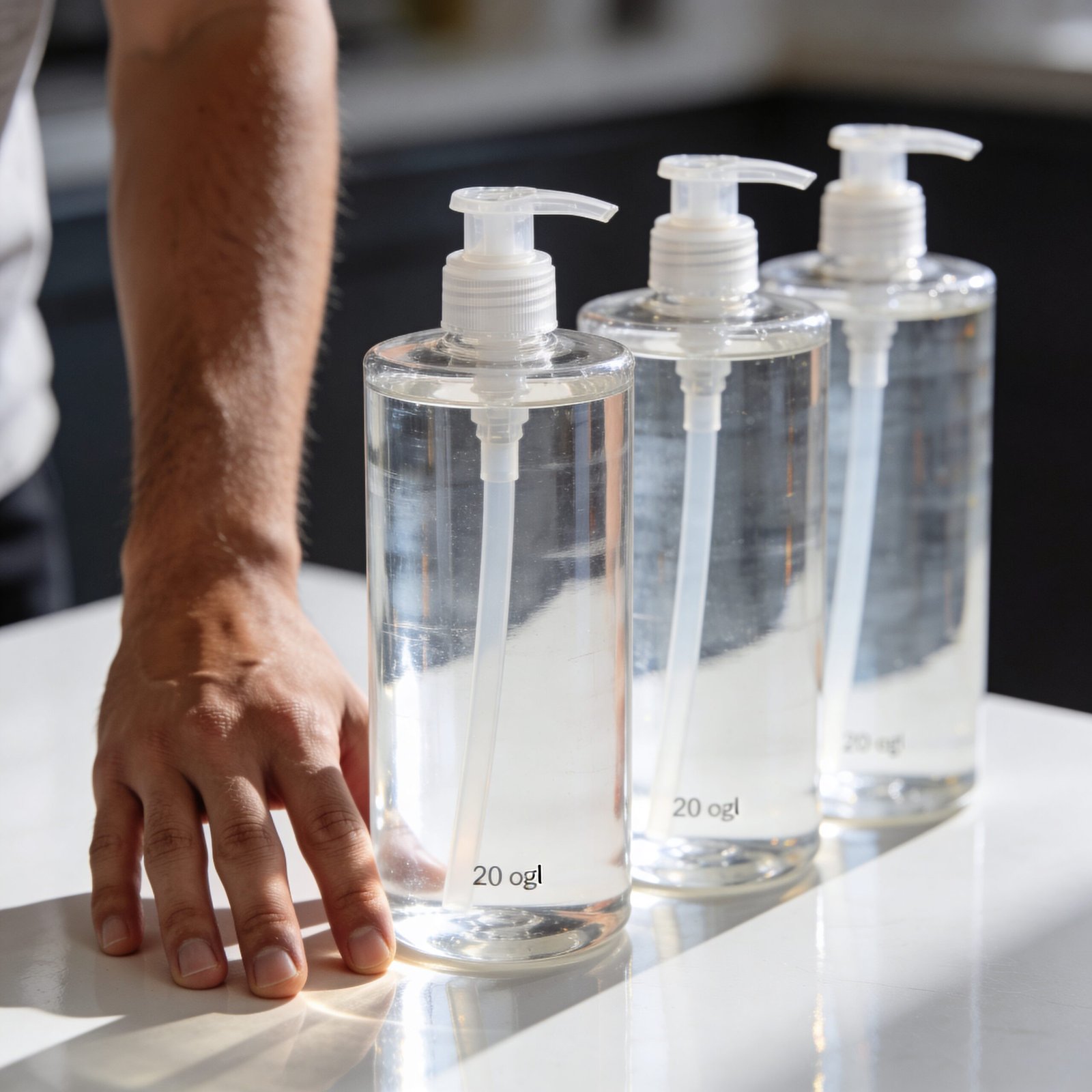 hair gel product view