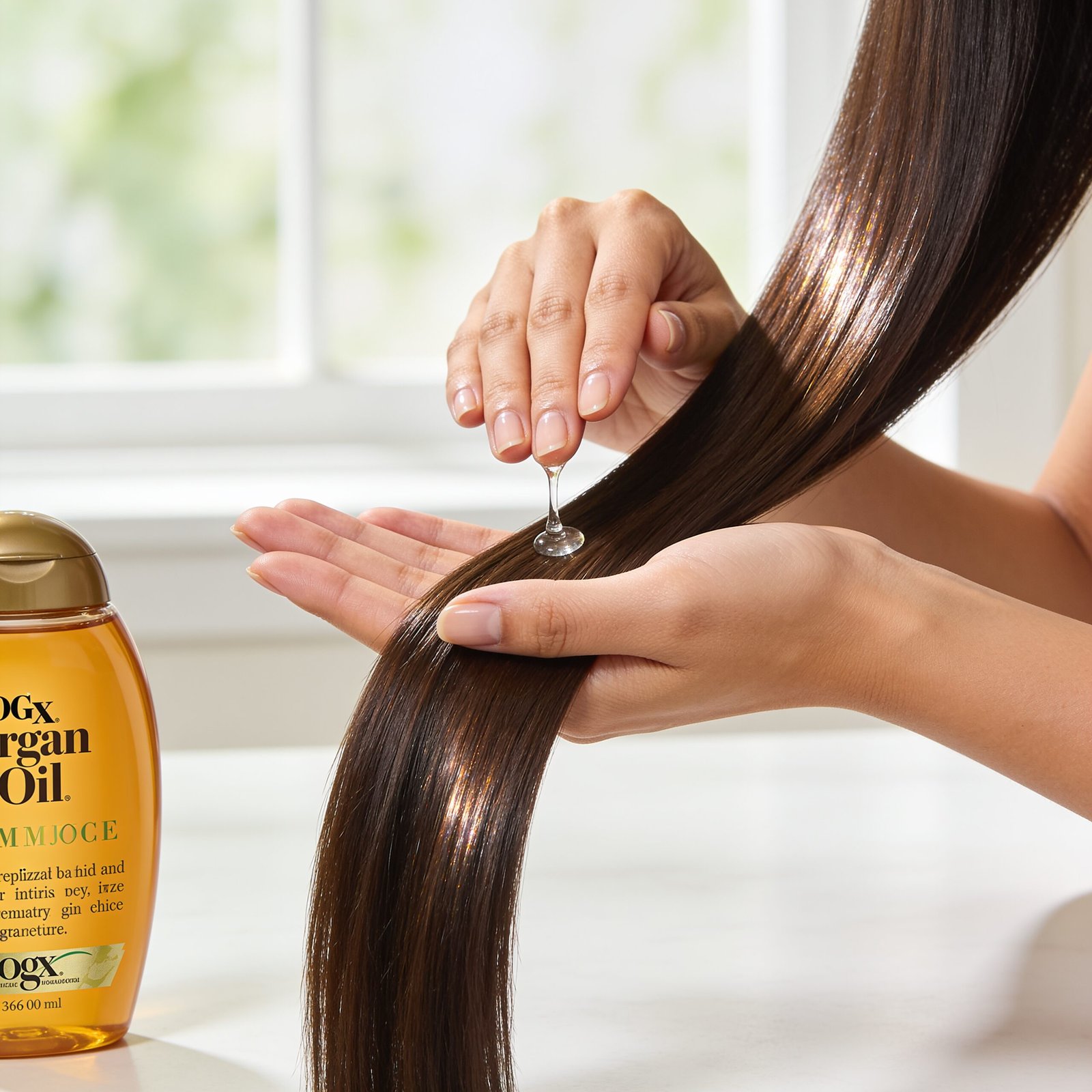 argan oil in action
