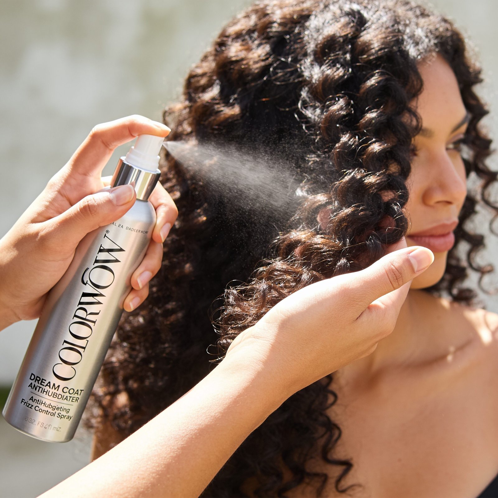 frizz control in action