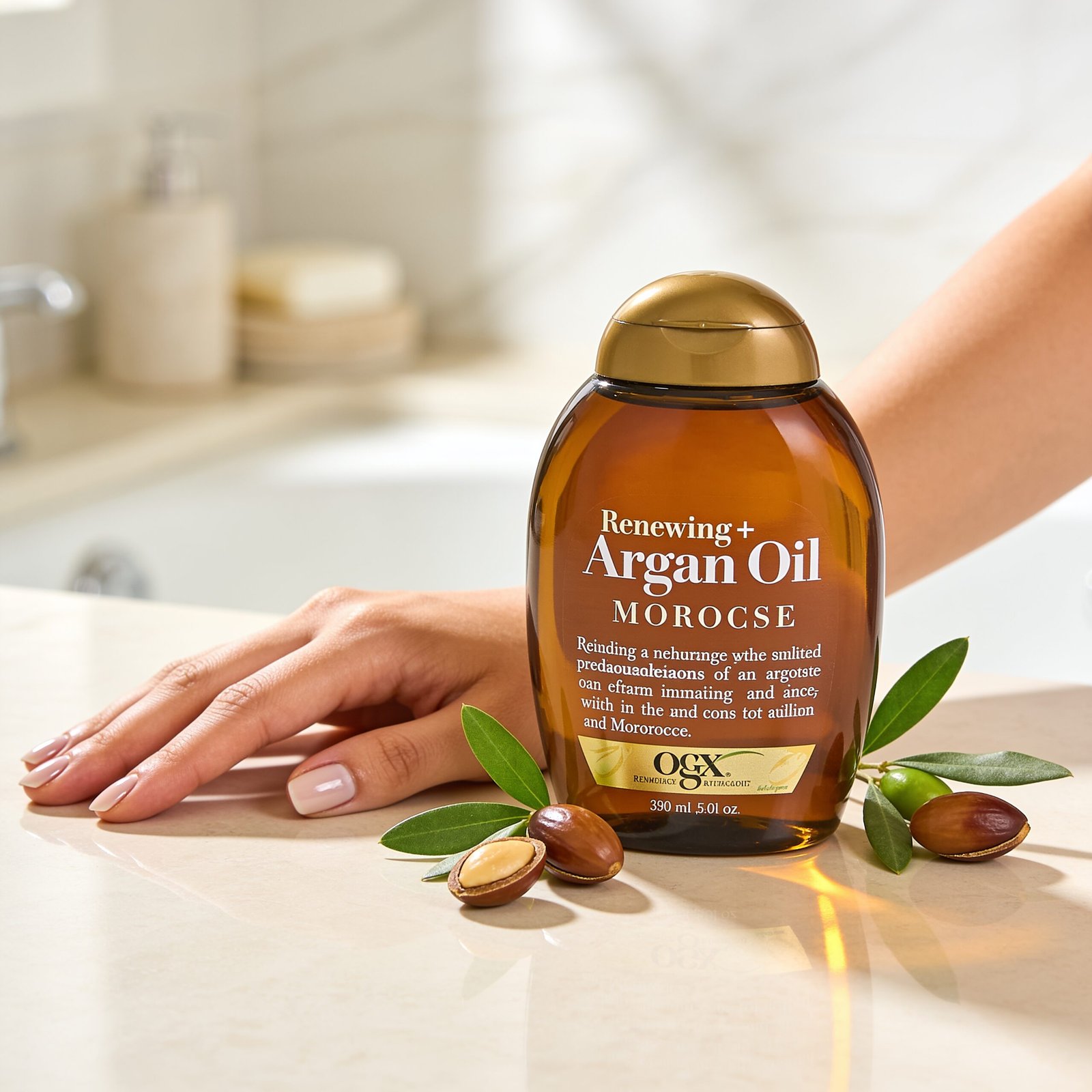 argan oil product view