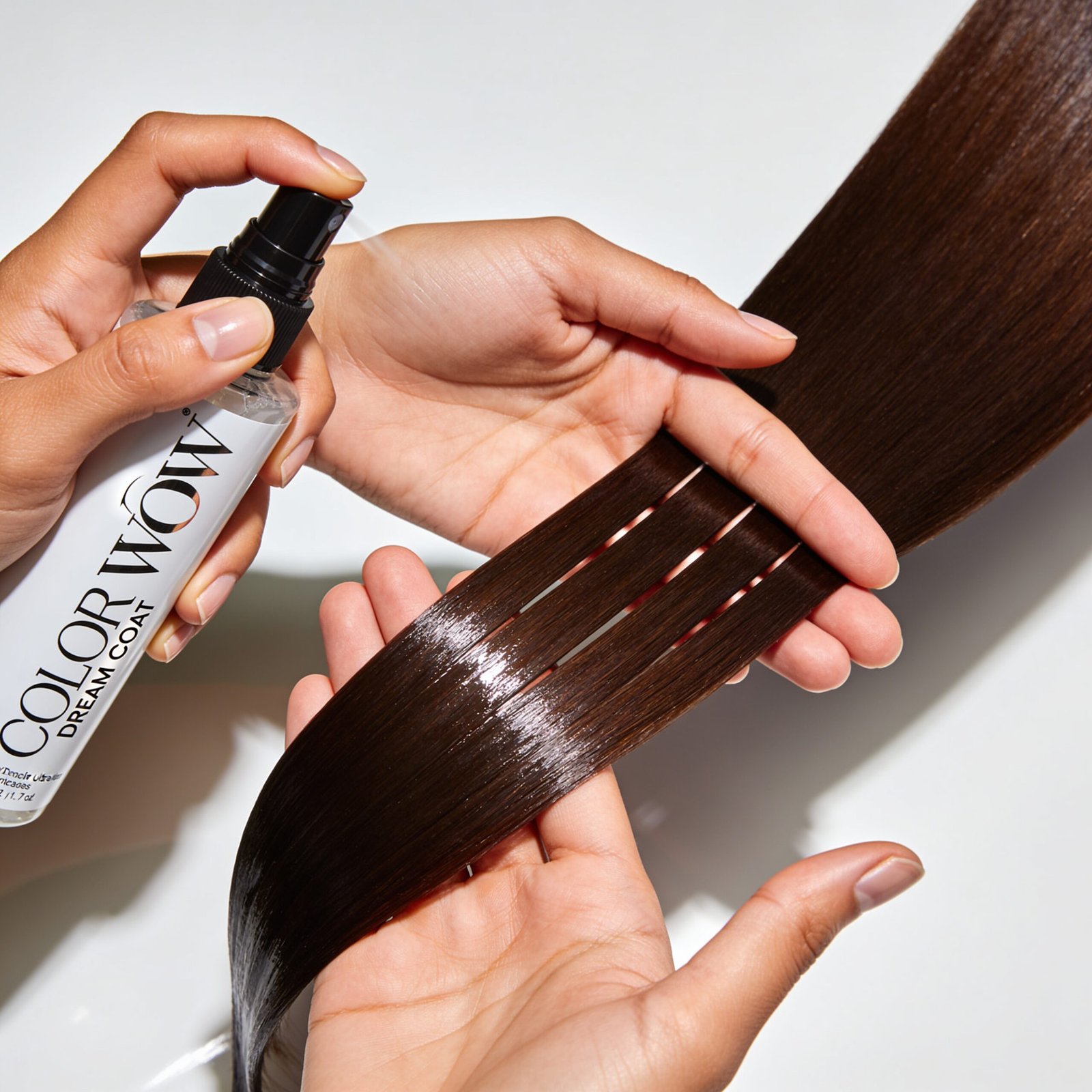 frizz control in action