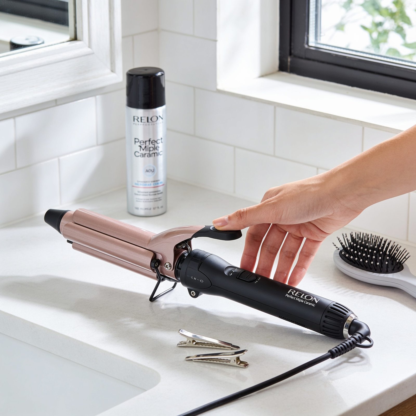 ceramic curling product view